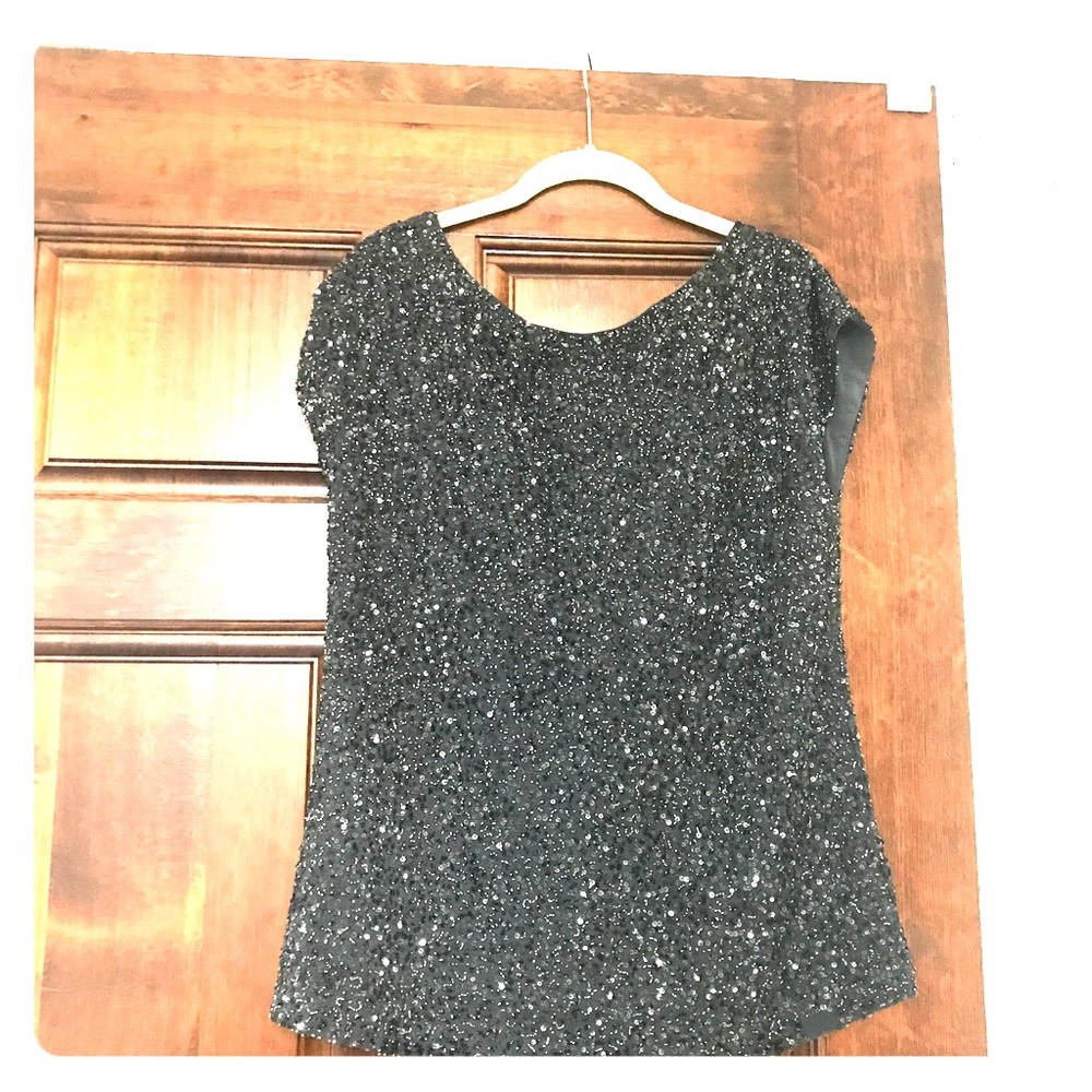 Sequin haute hippie top