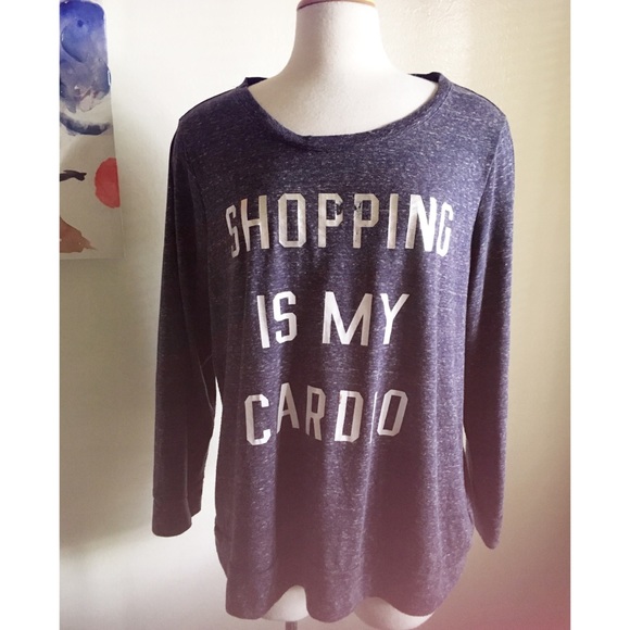 Tops - Shopping is My Cardio top