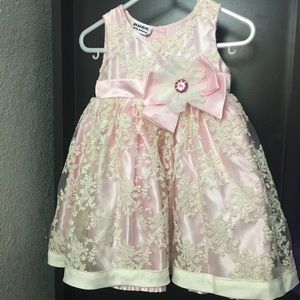 Pink and Ivory Dress