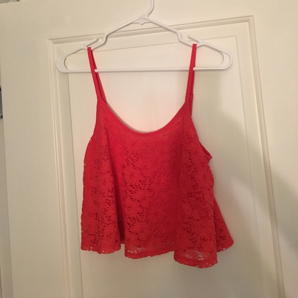 Floral crop top