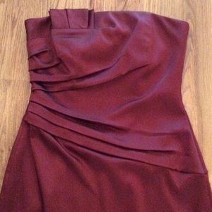 White House Black Market Strapless Dress size 2