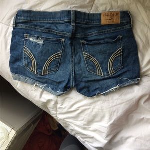 Hollister Dark Jean Shorts