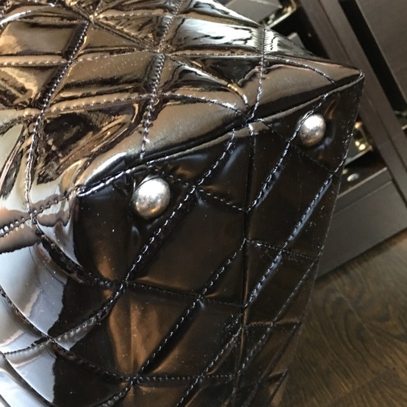 Chanel XL Patent Structured Tote - Picture 3 of 4