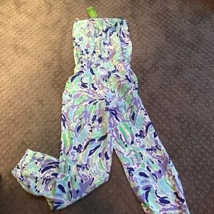 Lilly Pulitzer romper - full leg