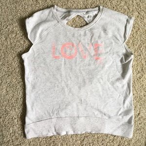 Victoria's Secret Short Sleeve Sweatshirt
