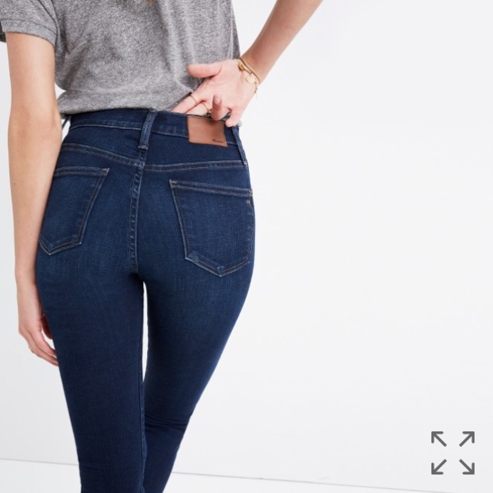 High Riser Skinny Jeans