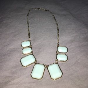 J. Crew Jewelry - J.Crew turquoise gem necklace J. Crew Jewelry - J.Crew turquoise gem necklace