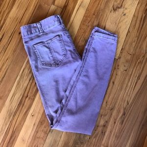 SALE! Free People pale lavender jeans.