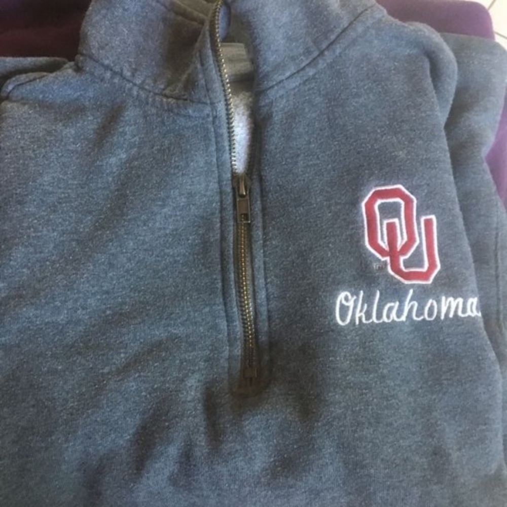 Oklahoma basketball sweater