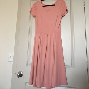 Blush A Line Dress
