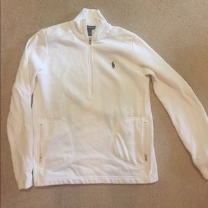 Ralph Lauren Women's Golf 3/4 zip Sweatshirt. Ralph Lauren Women's Golf 3/4 zip Sweatshirt.