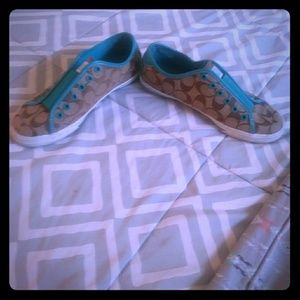 Coach Slip On Canvas Shoes