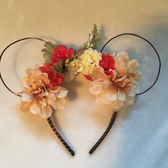 Autumn Floral Ears - Picture 2 of 3