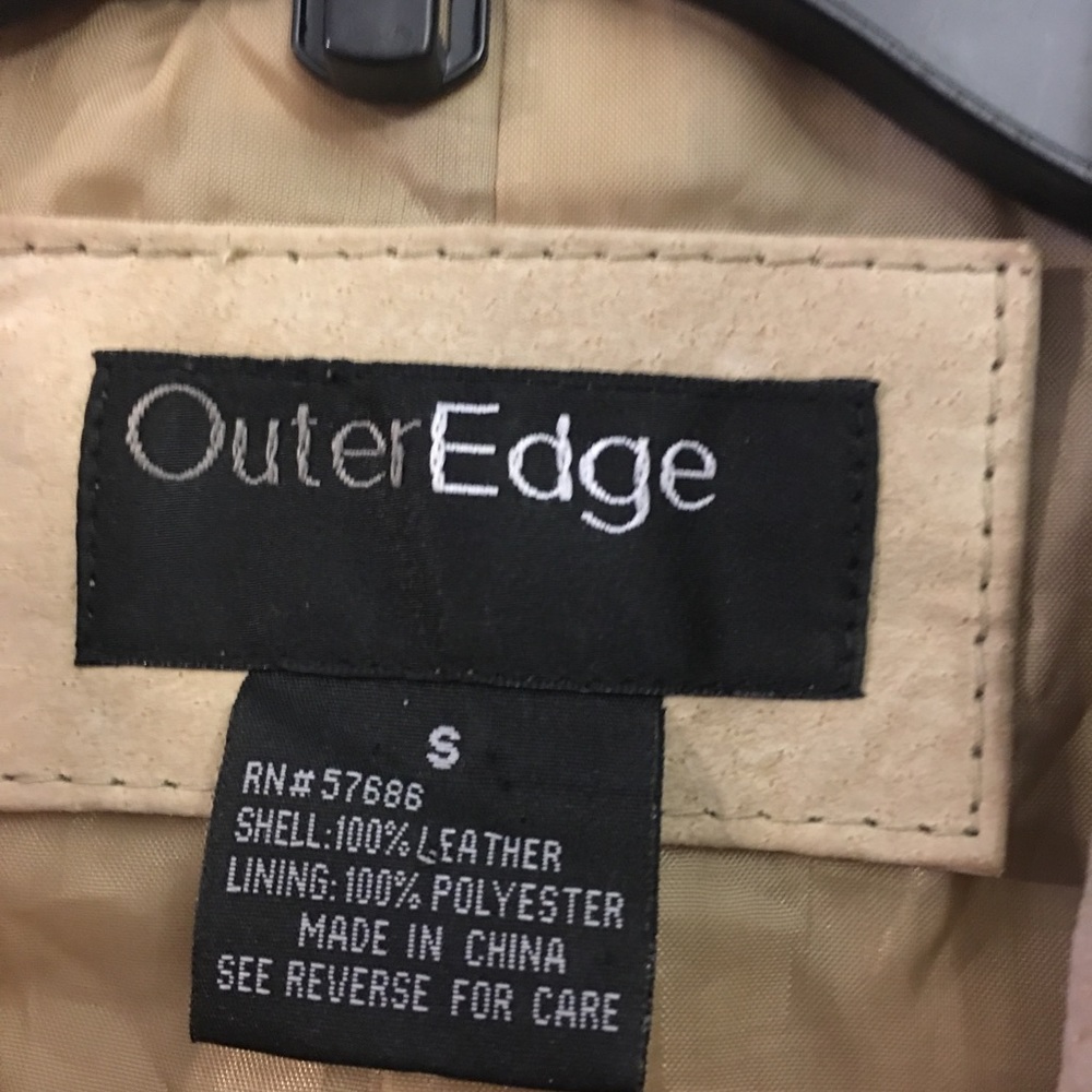 😍 Outer edge Suede jacket m on front - Picture 3 of 8