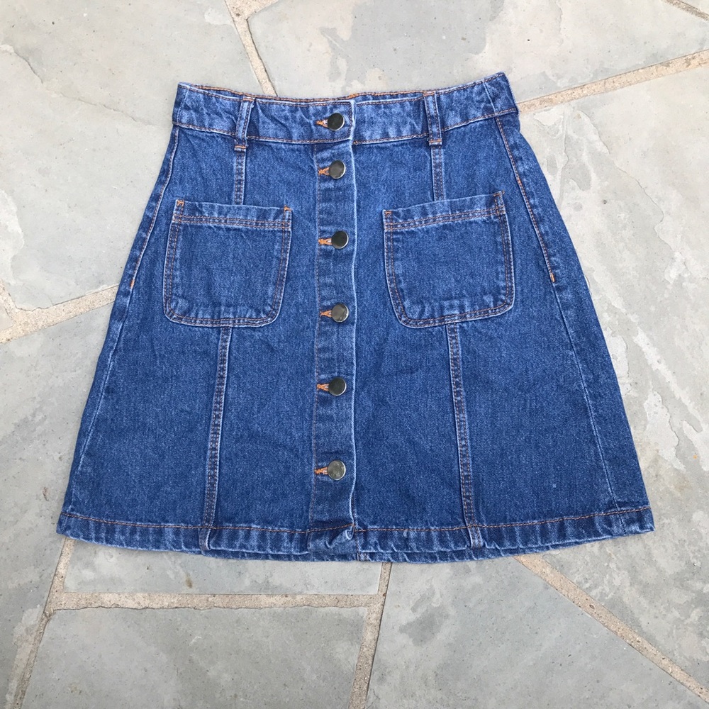 Jean skirt