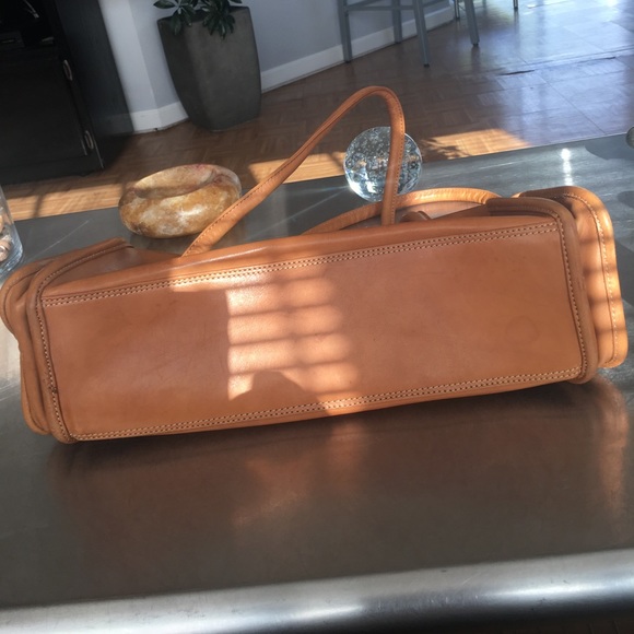 J.CREW/ RAW LEATHER/ SATCHEL / - Picture 4 of 8