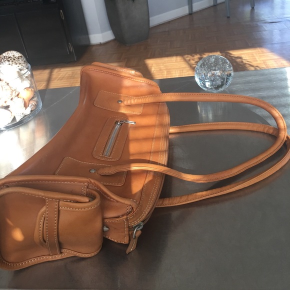 J.CREW/ RAW LEATHER/ SATCHEL / - Picture 6 of 8