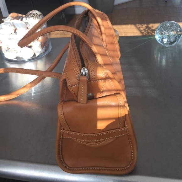 J.CREW/ RAW LEATHER/ SATCHEL / - Picture 7 of 8