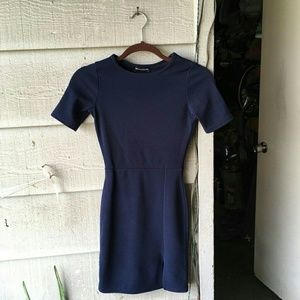 Pretty Little Thing Navy Bodycon Dress