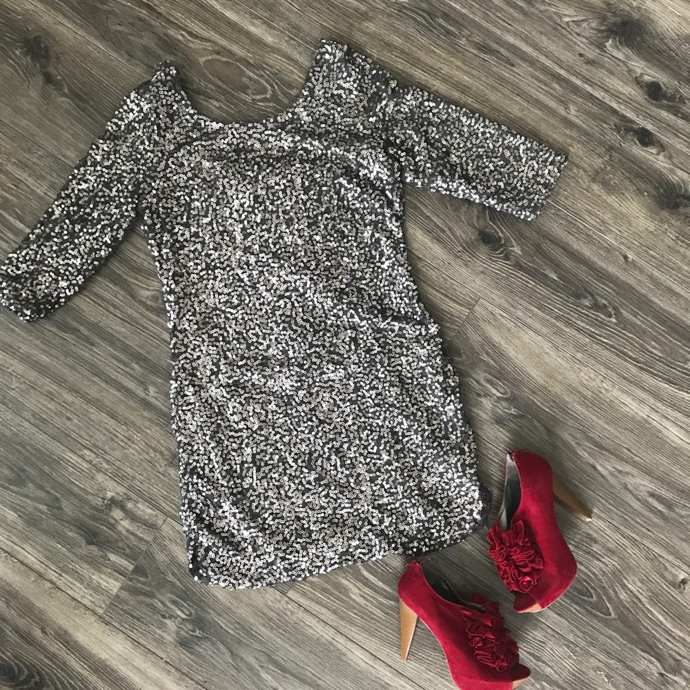 Lauren Conrad sequined dress