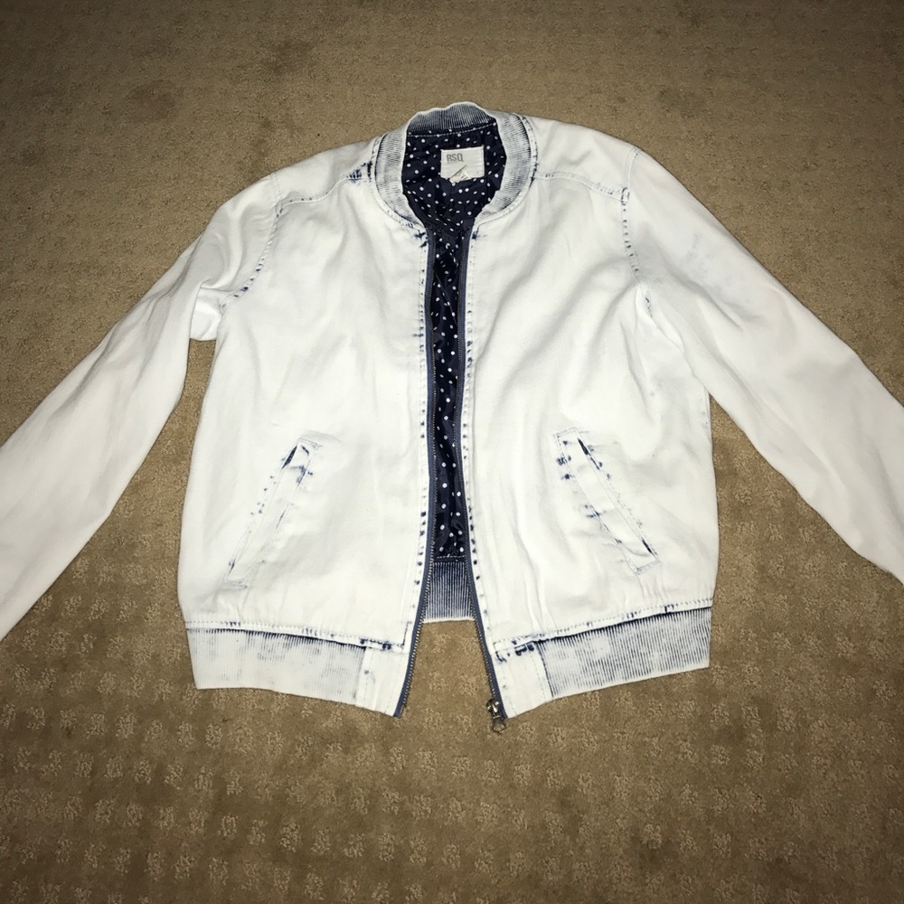 Never worn acid washed jacket