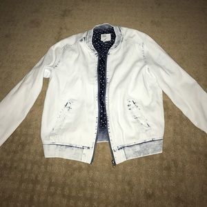Never worn acid washed jacket
