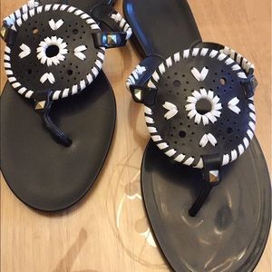 Jack Rogers jelly flip flop