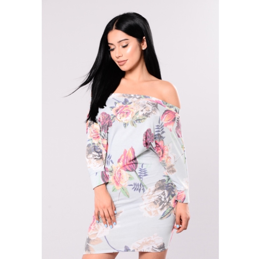 Fashion Nova "Kiss Me Hard Before You" Tunic Dress