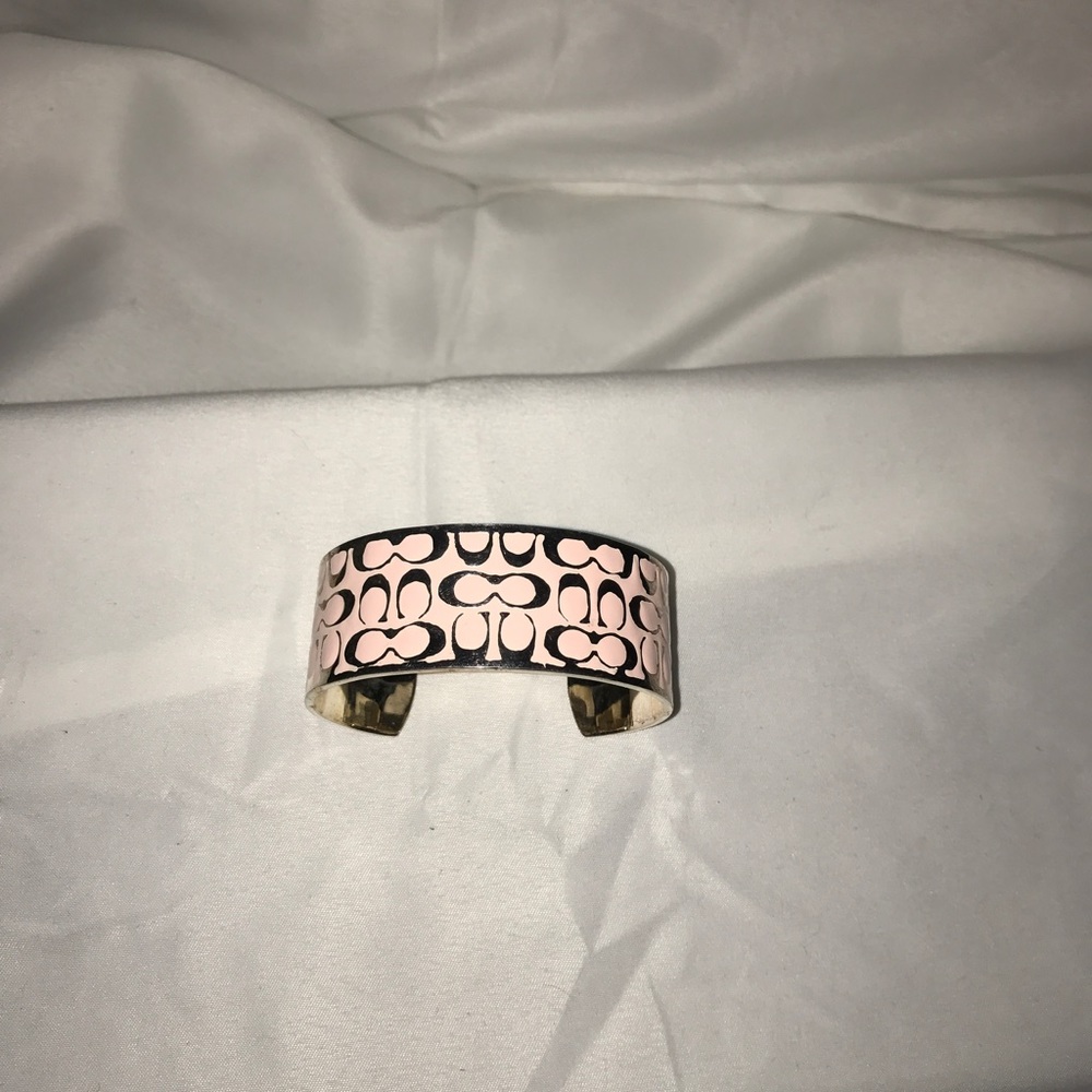 Coach Signature C Pink Bracelet