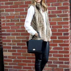 Banana Republic Fur Vest