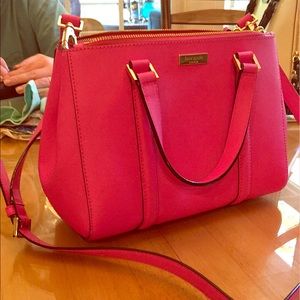 Medium hot pink kate Spade satchel
