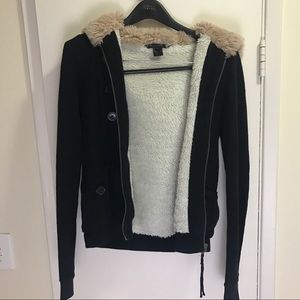 Marc by Marc Jacobs Faux Fur Lined Jacket Marc by Marc Jacobs Faux Fur Lined Jacket