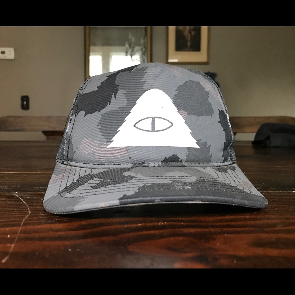 Poler Trucker Gray Camouflage Hat