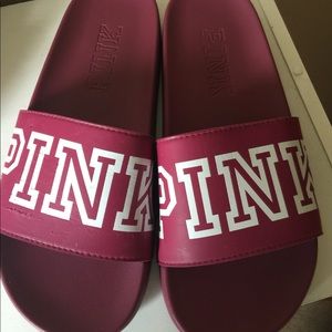 Pink sandals