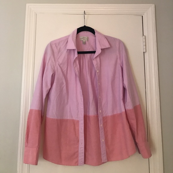 Two tone jcrew button down - Picture 1 of 2