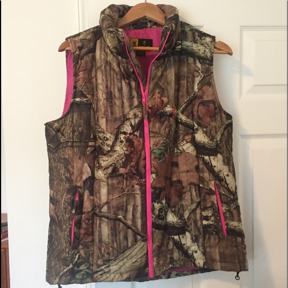 Women's Browning Camo insulated Hunting Vest L
