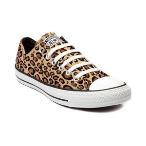 Converse All Star Leopard Sneakers
