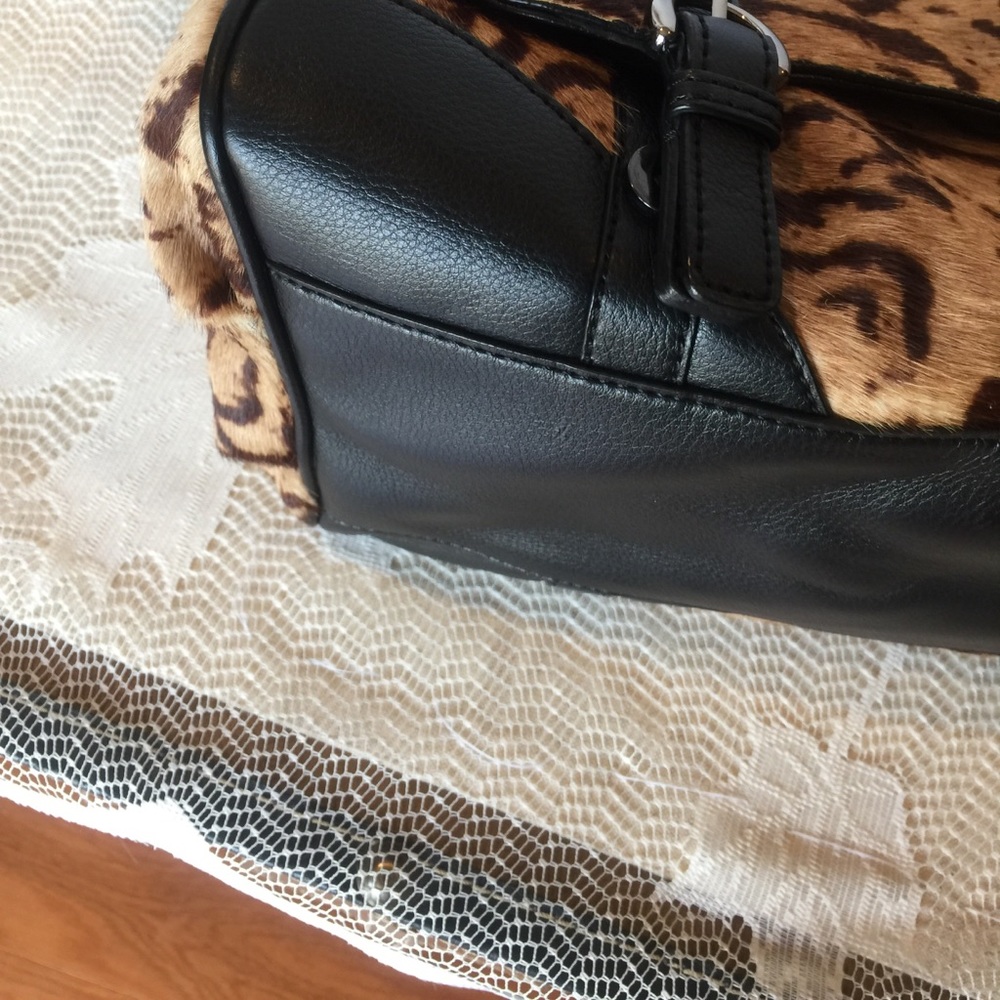 Talbots's calf hair leather purse - Picture 4 of 5