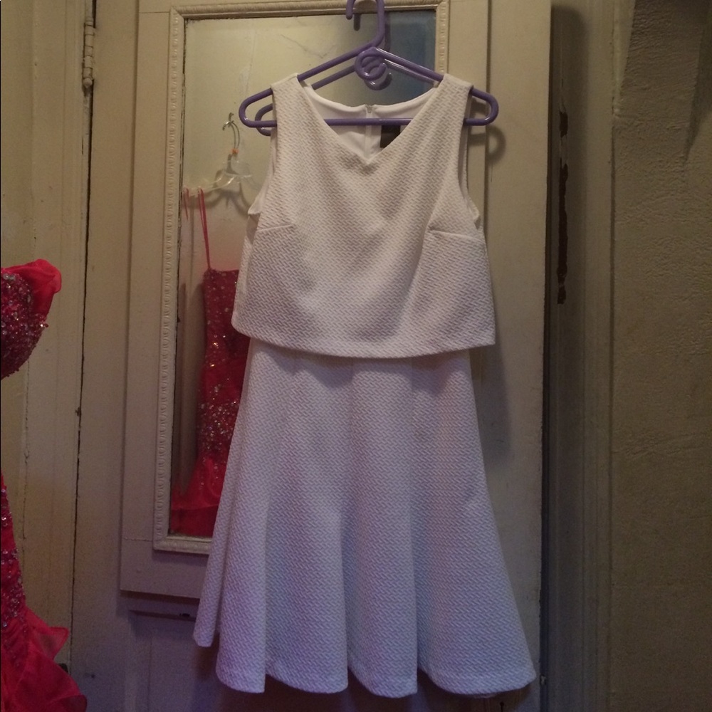 White dress by Taylor