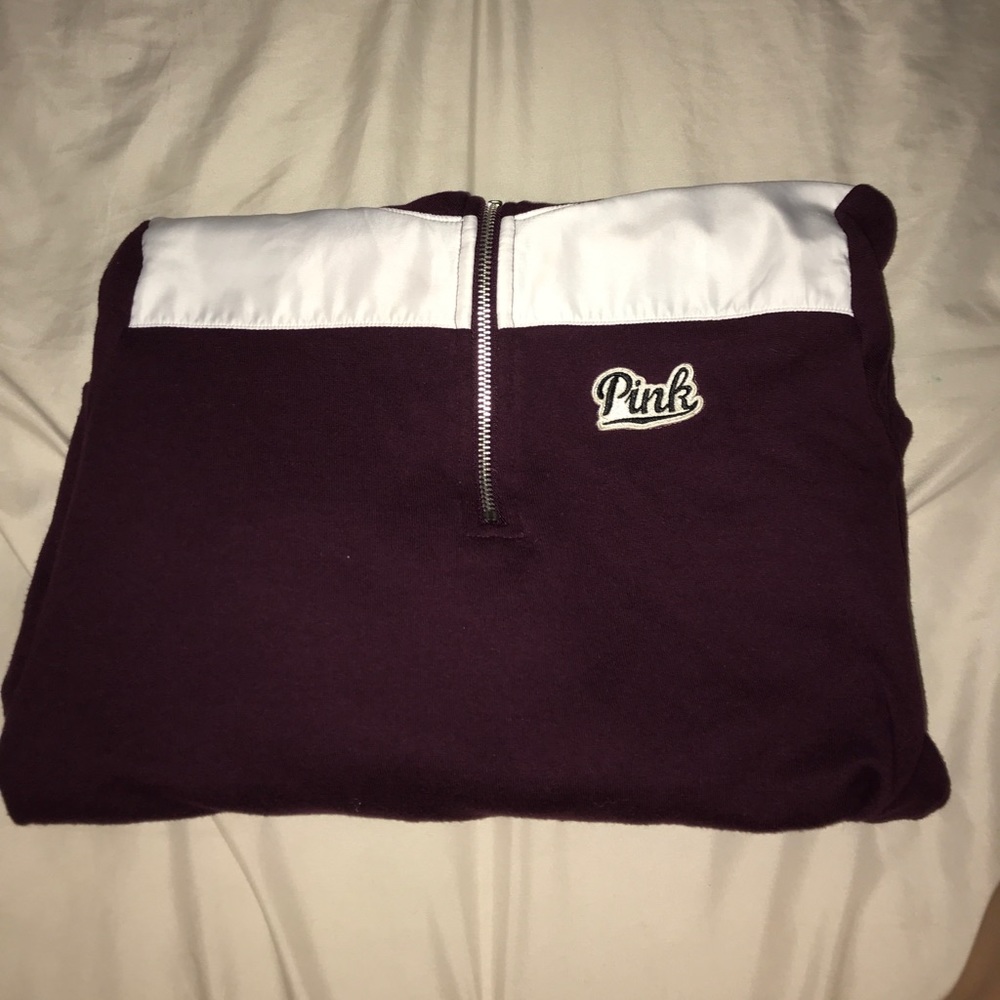 VS Pink Half Zip