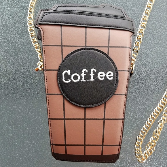 Last one! Coffee purse coffee cup purse food purse - Picture 5 of 8