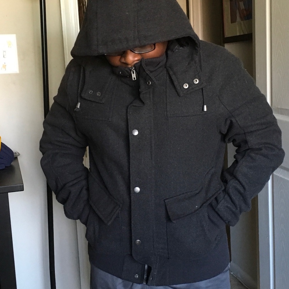 GREY WINTER COAT