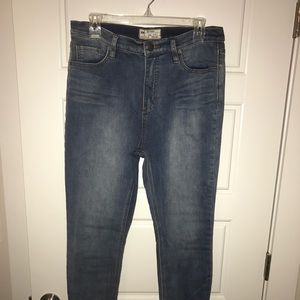 Free People Cropped Skinny Jeans