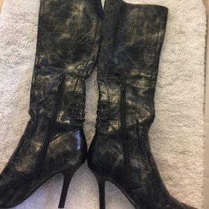 Leather Boots Nine West