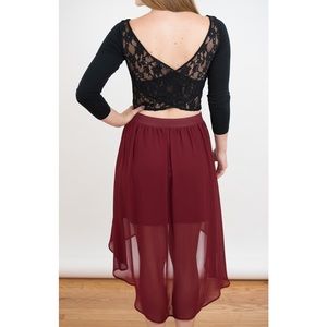 Forever 21 High Low Skirt Forever 21 High Low Skirt