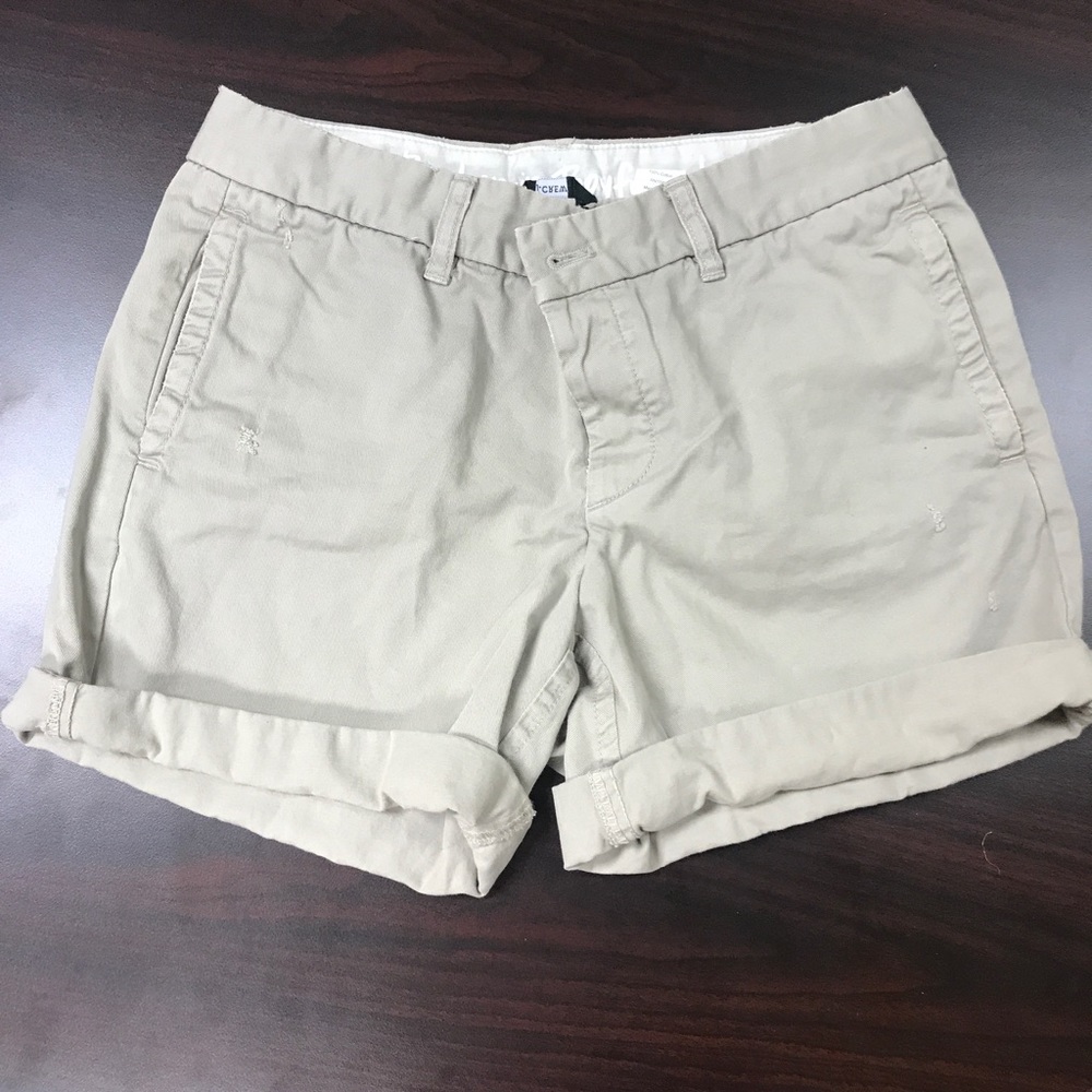 J. Crew khaki shorts