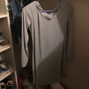 Gray dress