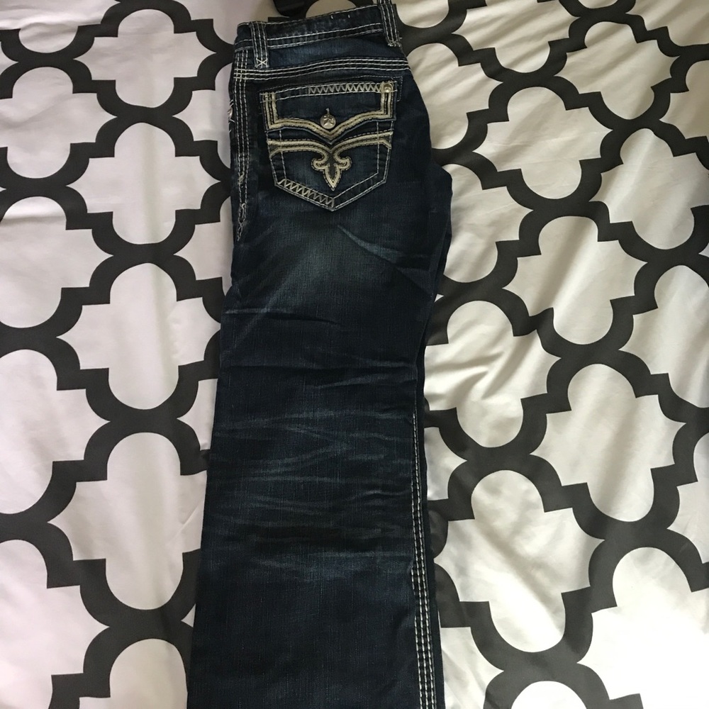 Rock Revival Ricky Relaxed Straight Jeans