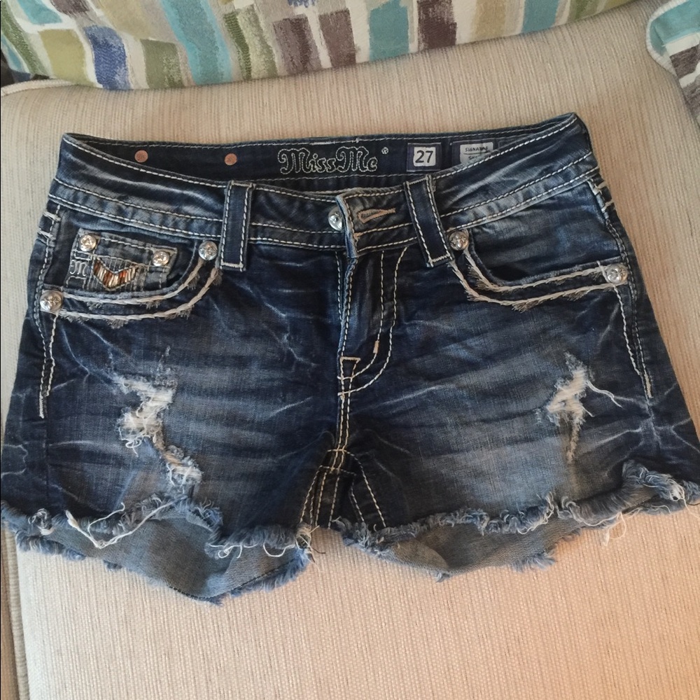 Miss Me Denim Shorts