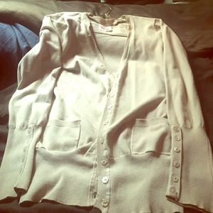 Light tan cardigan